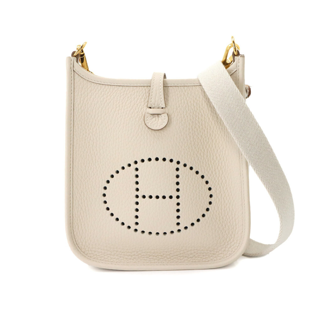 Hermes Evelyne Amazon TPM Shoulder Handbag, Taurillon Clemence Leather, K Sta...